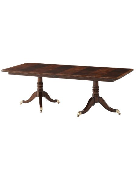 Regency-inspired dining table