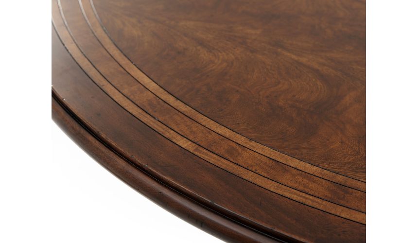 Art Deco inspired round dining table