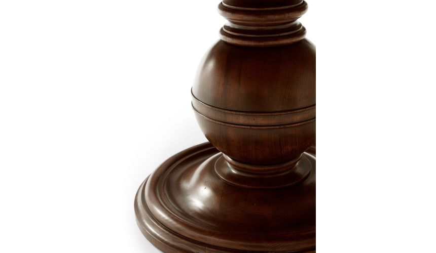 Art Deco inspired round dining table