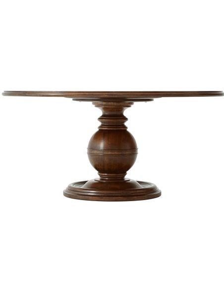 Art Deco inspired round dining table