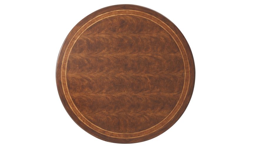 Art Deco inspired round dining table