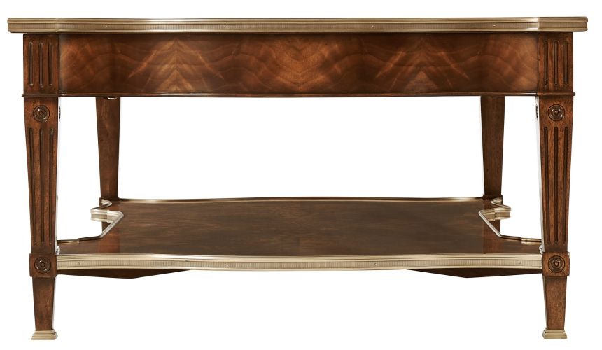 Coffee table serpentine shape