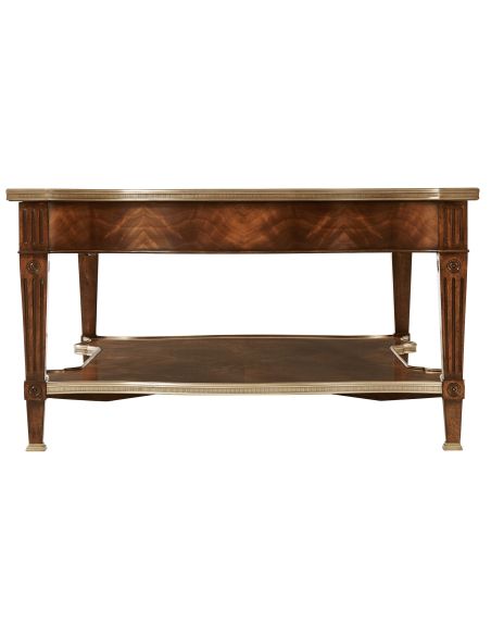 Coffee table serpentine shape