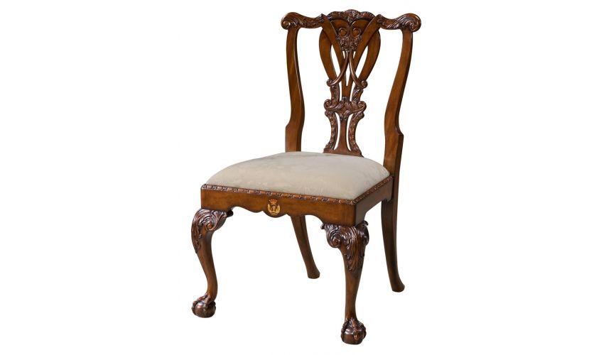 Dining Chairs Mahogany Chippendale Arm Chair