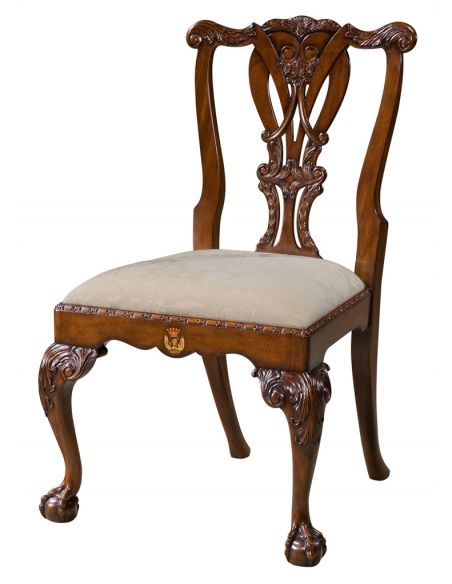 Dining Chairs Mahogany Chippendale Arm Chair