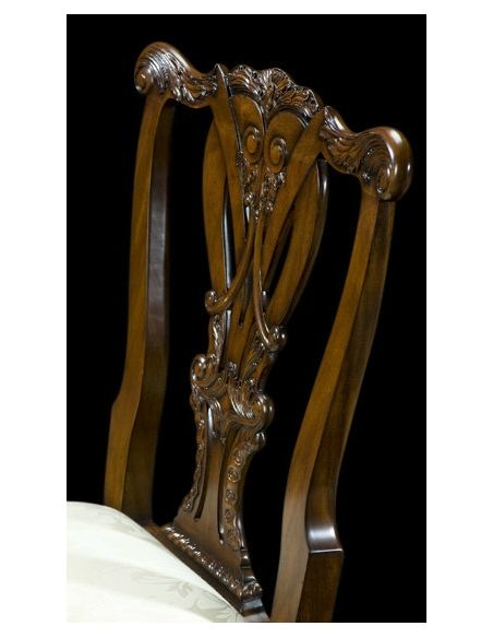 Dining Chairs Mahogany Chippendale Arm Chair
