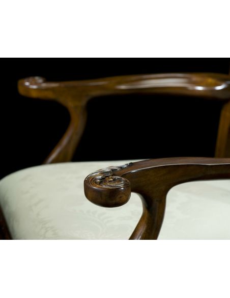 Dining Chairs Mahogany Chippendale Arm Chair
