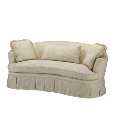 Tuxedo arm sofa
