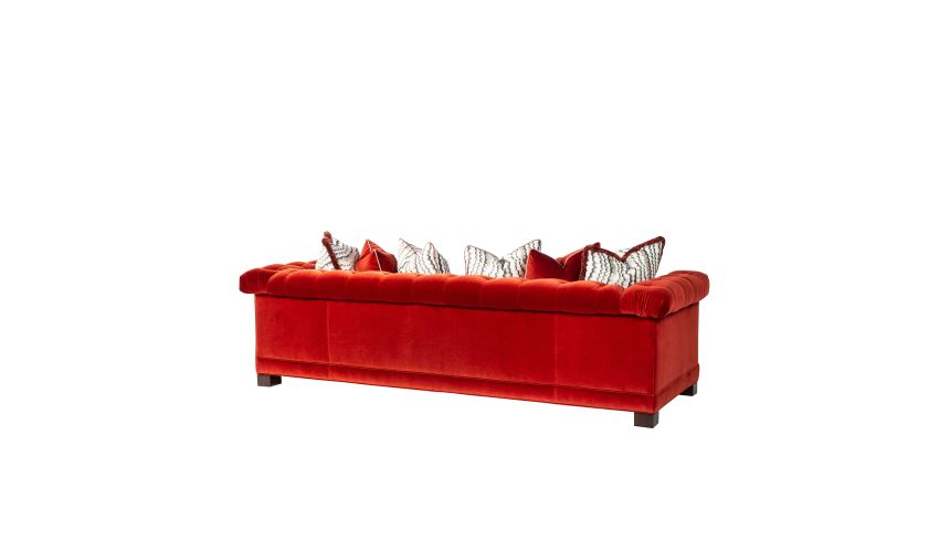 Modern Chesterfield-inspired sofa
