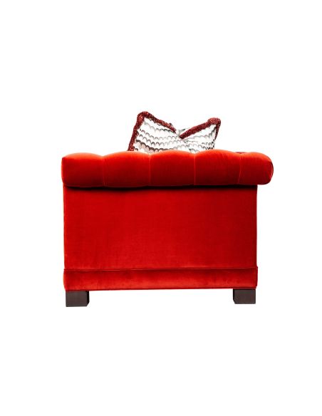 Modern Chesterfield-inspired sofa