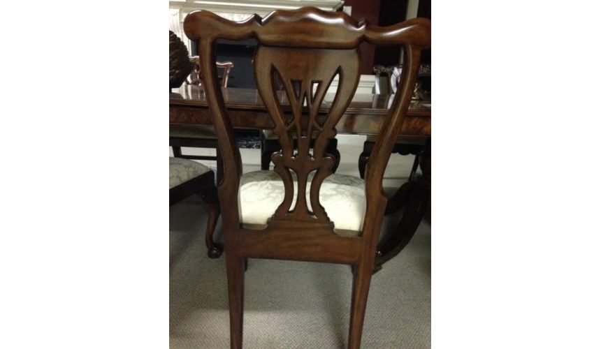 Dining Chairs Mahogany Chippendale Arm Chair