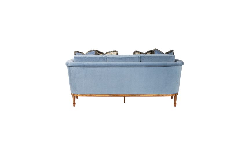 Our latest three-seater wood frame sofa
