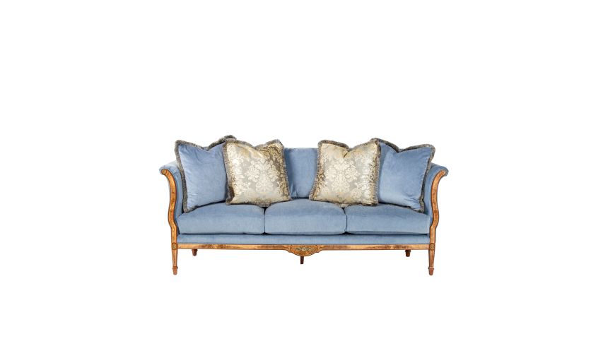 Our latest three-seater wood frame sofa