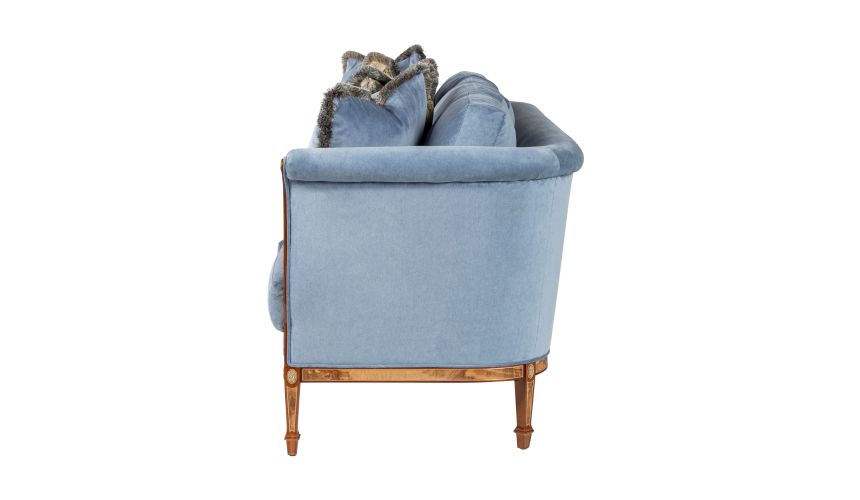 Our latest three-seater wood frame sofa