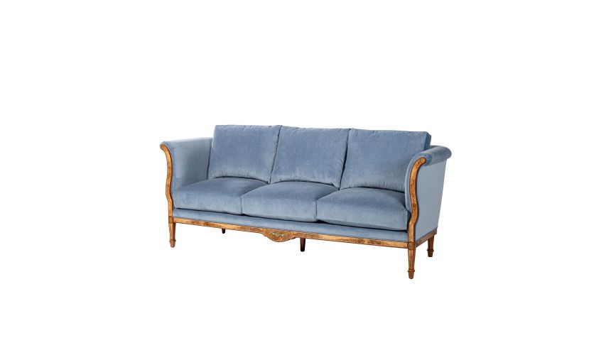 Our latest three-seater wood frame sofa