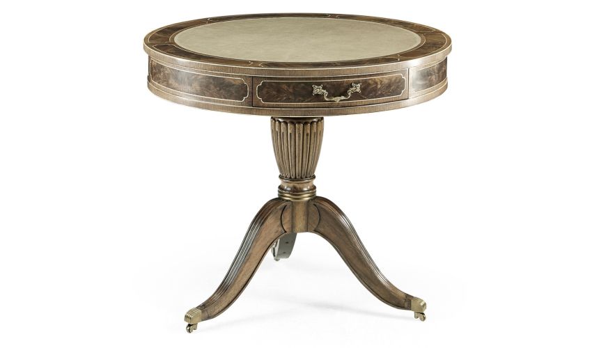 drum table is ideal for embellishing sitting and living environments