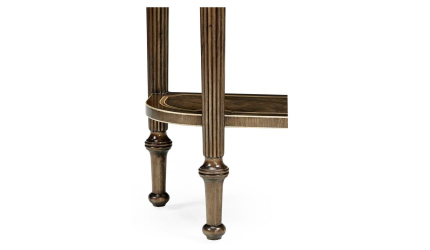 Beautiful bleached wood console table