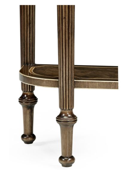 Beautiful bleached wood console table