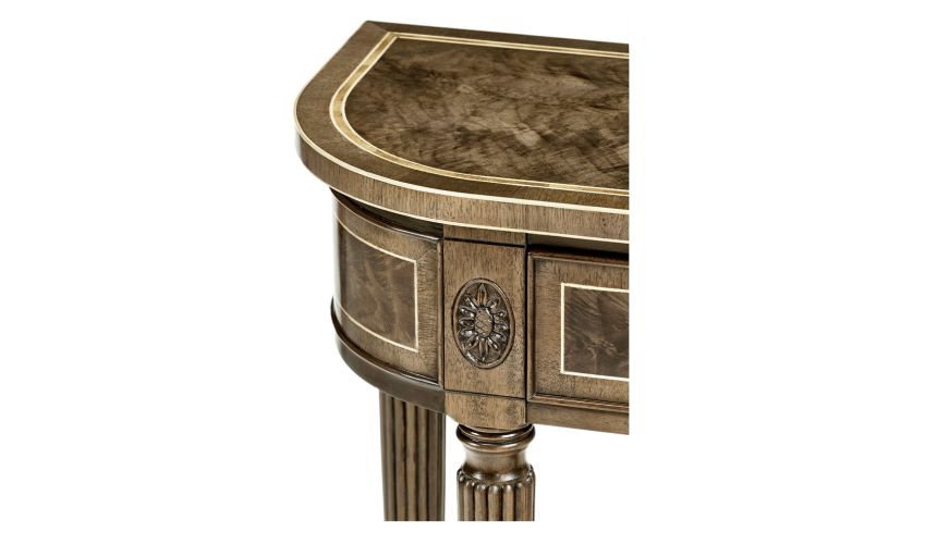 Beautiful bleached wood console table