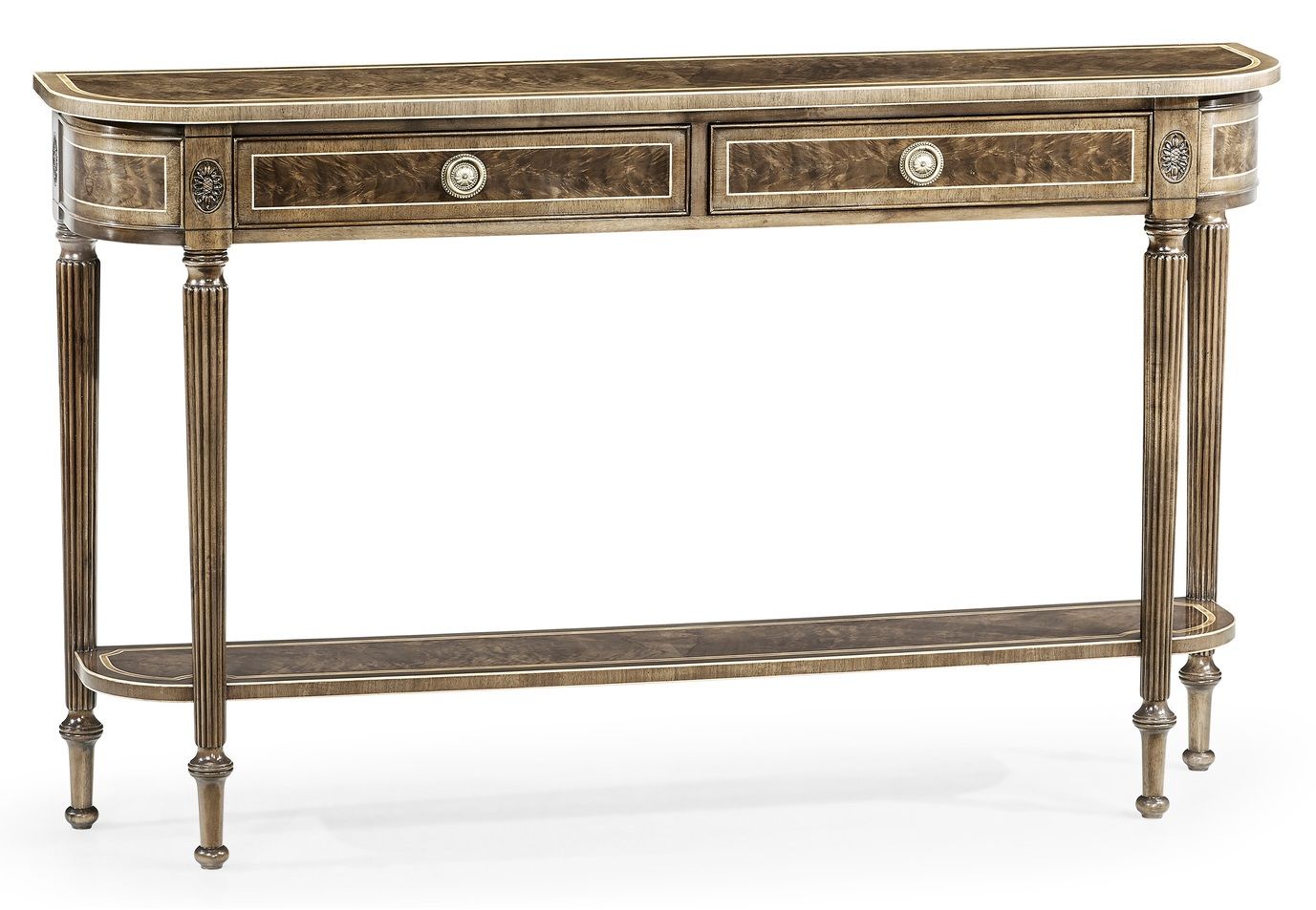 Beautiful bleached wood console table