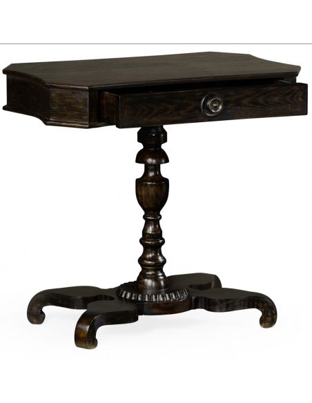 Yarne table (Charcoal Wash)