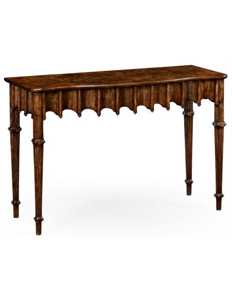 Artaross console table (Grey mahogany)