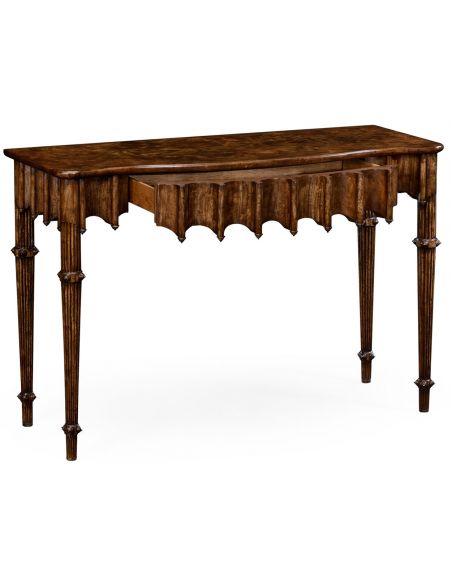 Artaross console table (Grey mahogany)