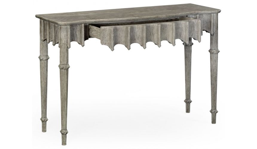 Artaross console table (Grey oak)