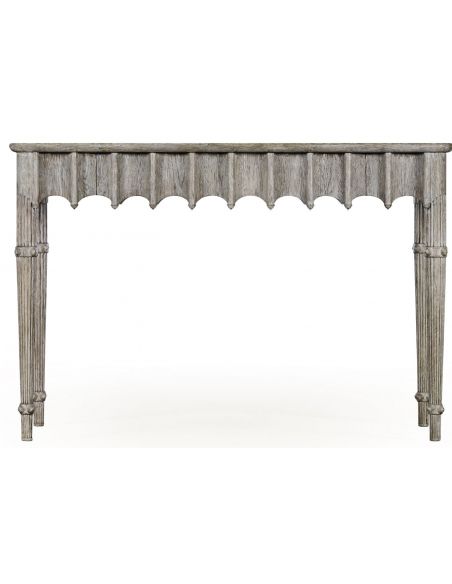 Artaross console table (Grey oak)