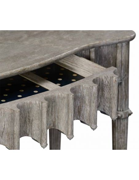 Artaross console table (Grey oak)