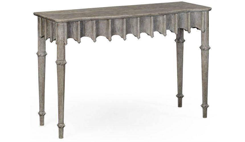 Artaross console table (Grey oak)