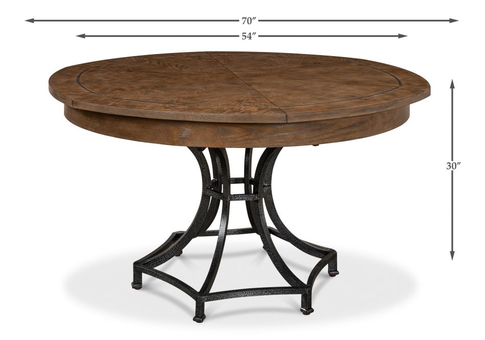 Ideally suited dining table
