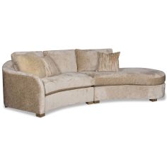 Elegant and beautifully constructed sofa that uses soothing colors to capture the sense of exquisite patterns.