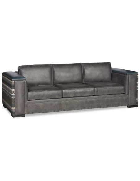 Enriching Durable Leather Sofa