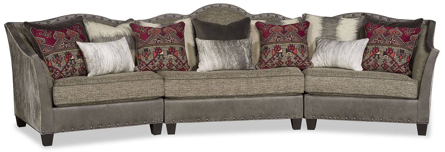 ﻿The sofa's calm and subtle tones complement various furnishings, elevating the appeal of your interior space.