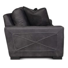 Uptown Cowboy Sofa is a large sofa made of Longhorn leather that exudes excellence 2