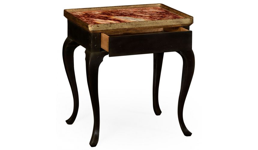 Hemsley table multi-marble