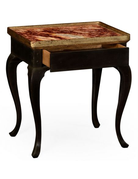 Hemsley table multi-marble