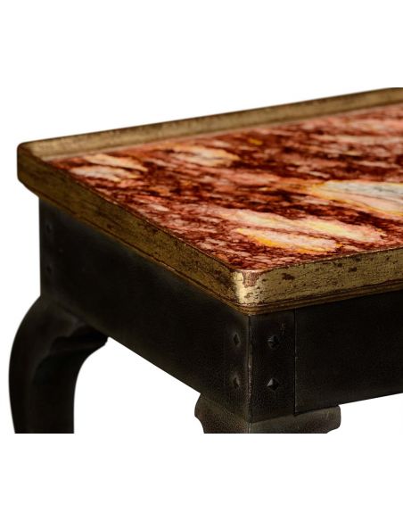 Hemsley table multi-marble
