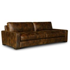 Bel Air couch is a beautifully handcrafted leather sofa