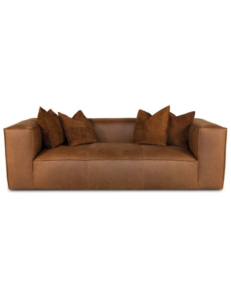 Versatile Chelsea Leather Sofa