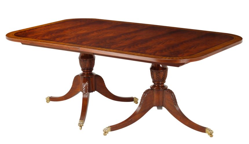 High End Dining Room Furniture, Rectangular Dining Table.55