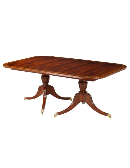 High End Dining Room Furniture, Rectangular Dining Table.55
