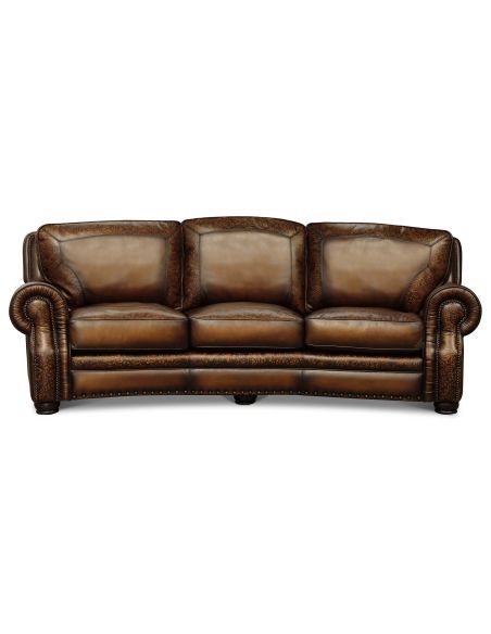 Top Quality Leather Conversation Sofa