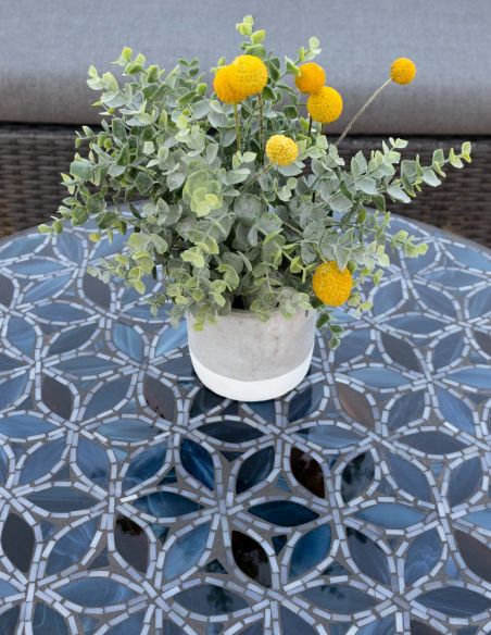 Stylish design with mosaic tile patterns
