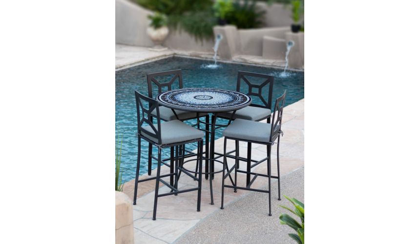 outdoor tables accent cocktail bistro