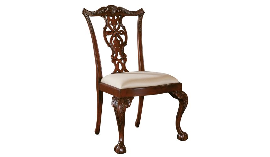 Dining Chairs Brenda's Dining Chairs. Mahogany carved Chippendale