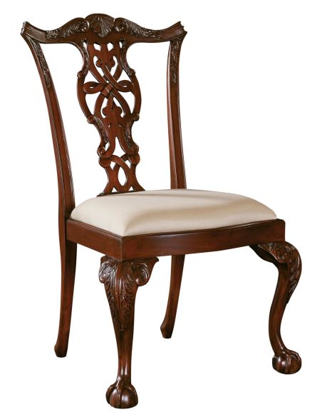Dining Chairs Brenda's Dining Chairs. Mahogany carved Chippendale