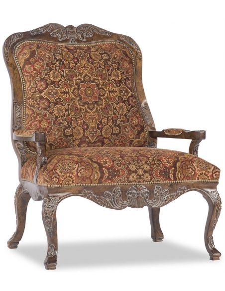 Royal Arm Chair, Tapestry Pattern