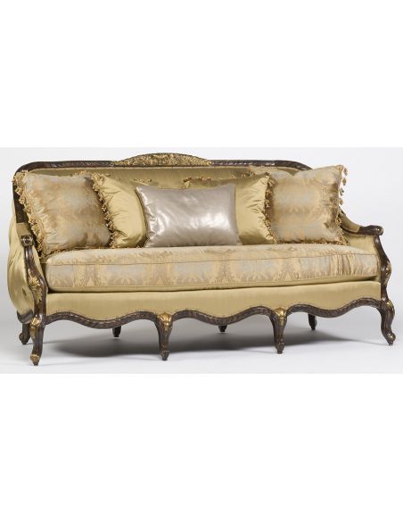 Golden Parlor Sofa